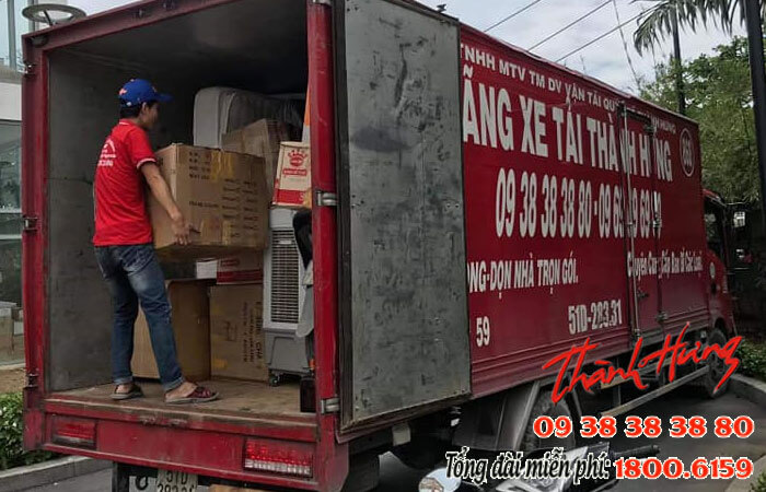Lợi thế về đội xe tải đa trọng đã giúp dịch vụ chuyển văn phòng Thành Hưng đáp ứng một cách tốt nhất nhu cầu chuyển văn phòng của doanh nghiệp.
