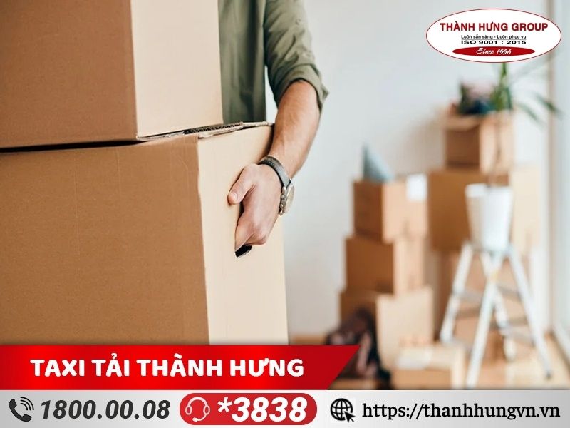 Luôn có một thùng đồ thiết yếu ngay bên cạnh trong quá trình chuyển nhà.