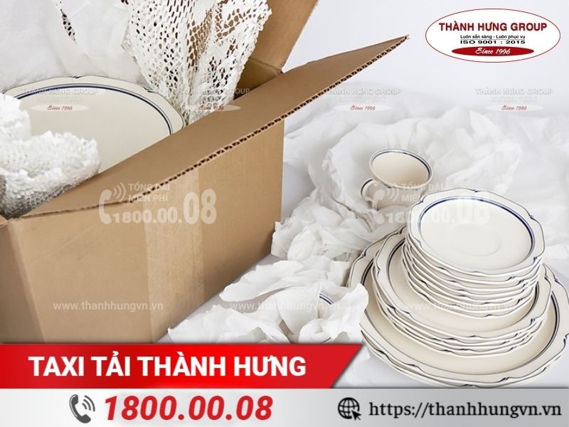 Lưu ý trong cách đóng gói và vận chuyển hàng dễ vỡ