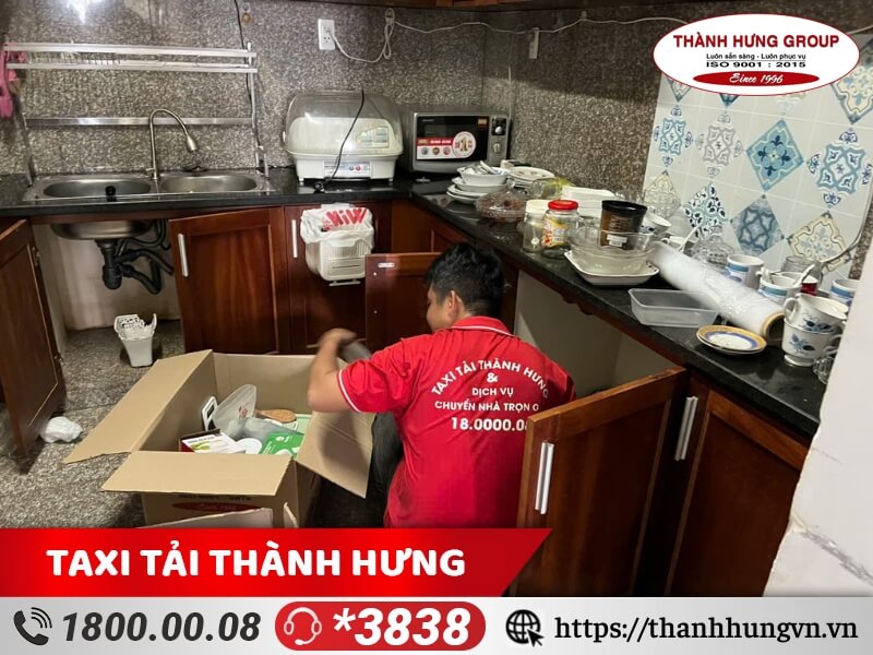 Lưu ý khi đóng gói đồ dùng nhà bếp