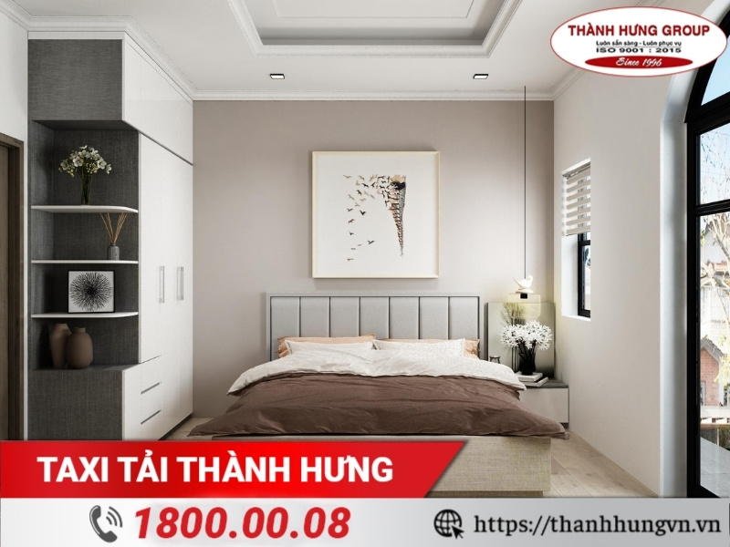 Lưu ý phong thủy phòng ngủ để cuộc sống vợ chồng mới cưới êm ấm, hạnh phúc.
