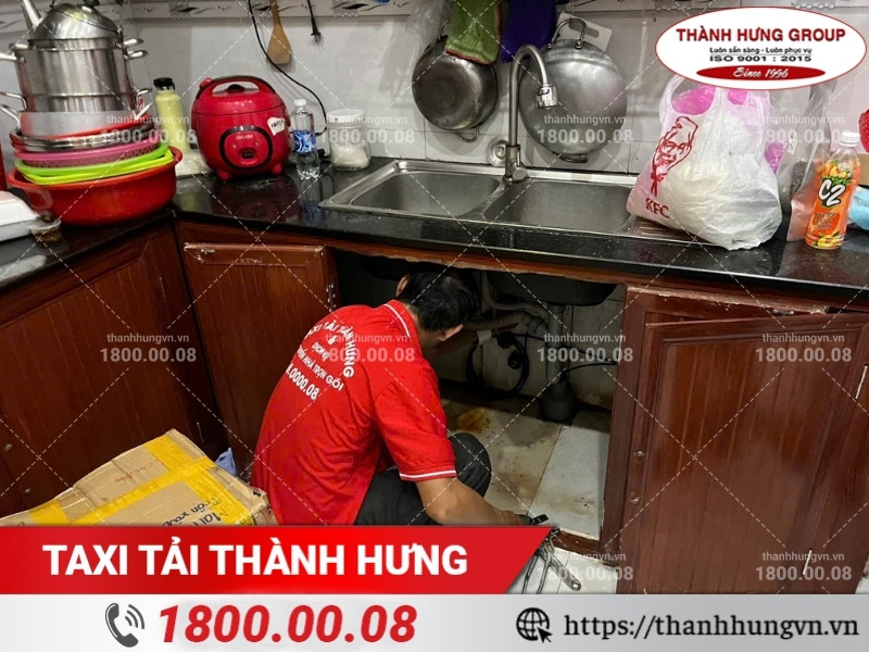 Lưu ý quan trọng khi tháo lắp tủ bếp 