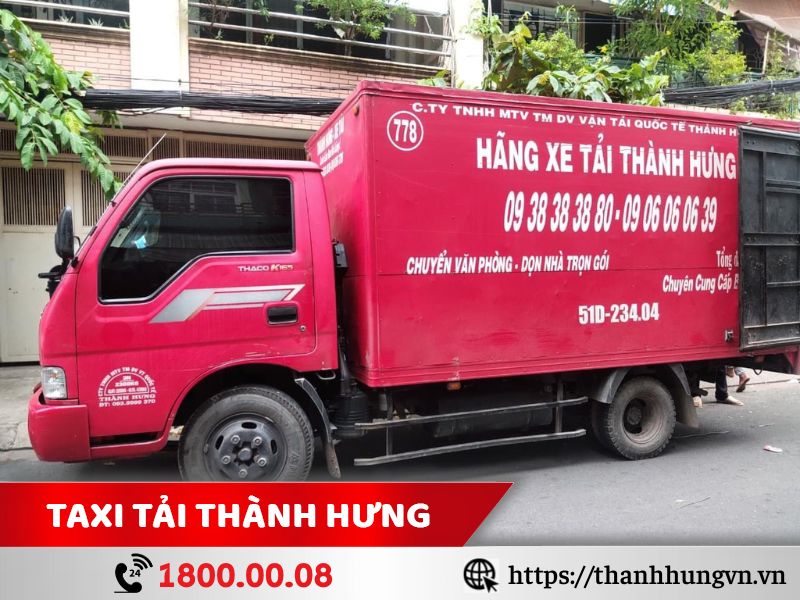 Dịch vụ taxi tải quận Tân Bình - taxi tải Thành Hưng