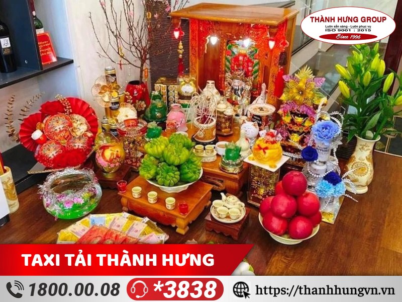 Mâm cúng lễ nhập trạch