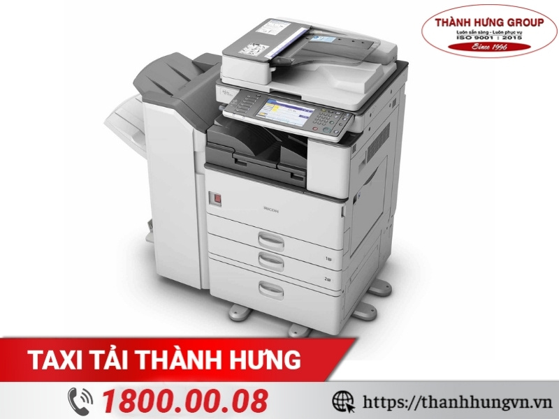 Máy photocopy có thiết kế cồng kềnh, cấu tạo phức tạp.