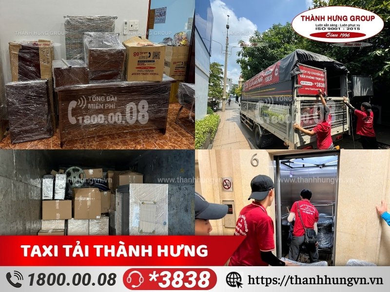 Nên thuê dịch vụ khi nhà có nhiều đồ đạc nặng, cồng kềnh.