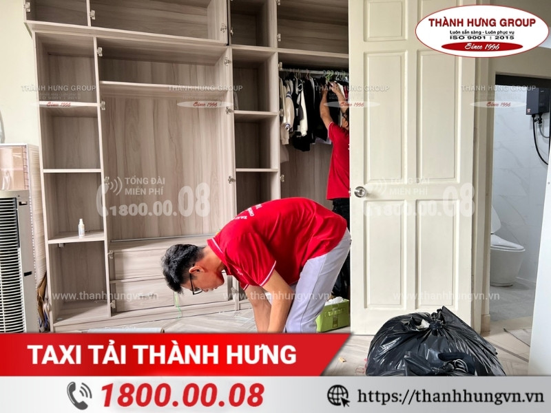 Nếu có quá nhiều đồ đạc, hãy ưu tiên thuê dịch vụ dọn nhà.