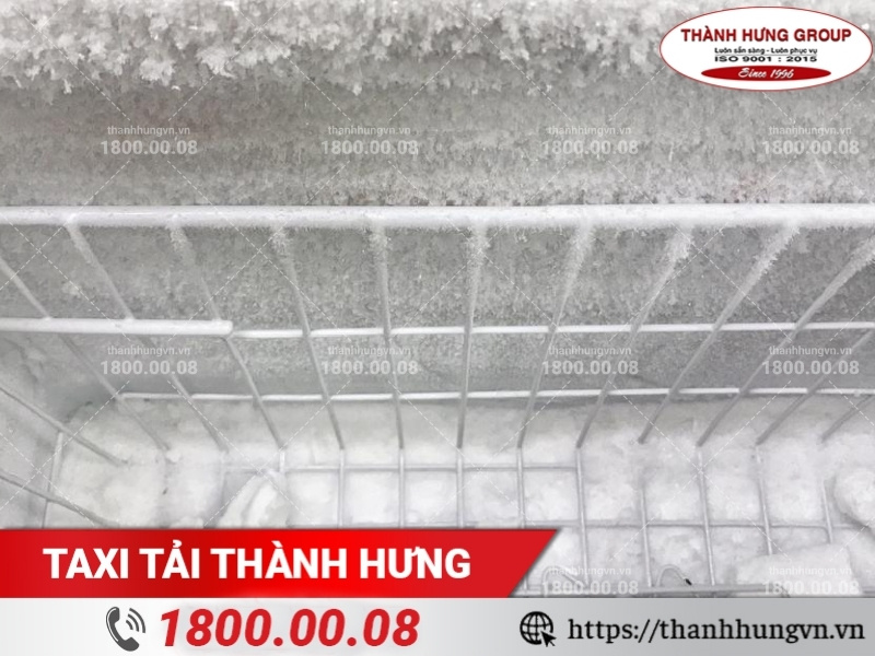 Ngắt điện và xả đá tủ lạnh trước khi vận chuyển.