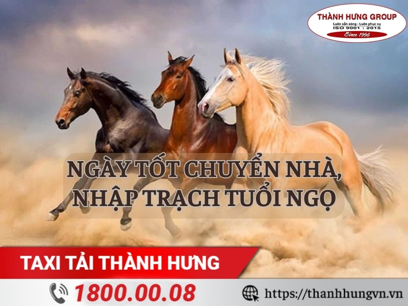 Ngày tốt chuyển nhà, nhập trạch cho gia chủ tuổi Ngọ năm 2025