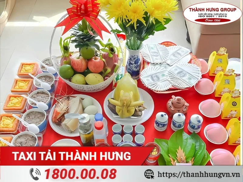 Mâm cúng nhập trạch