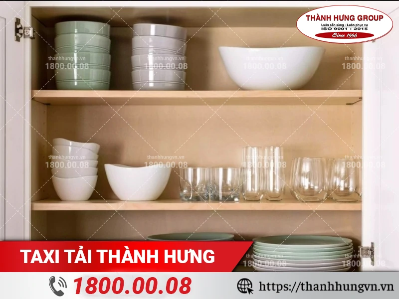 Đóng gói theo nguyên tắc xếp chồng
