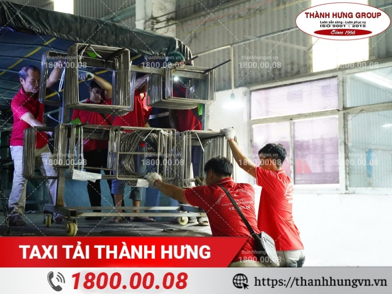 Thành Hưng có nhân sự tháo lắp, di dời nhà máy chuyên nghiệp.