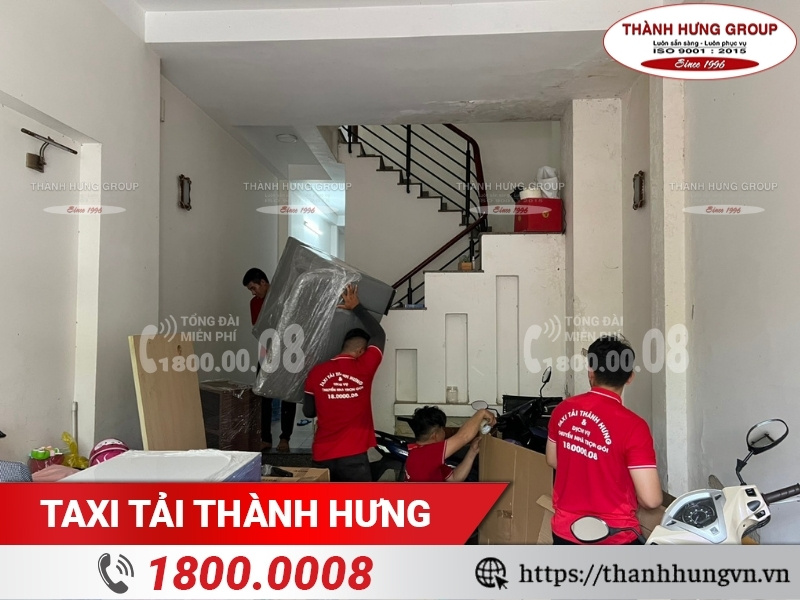 Nhân viên Thành Hưng chuyên nghiệp, trách nhiệm. 