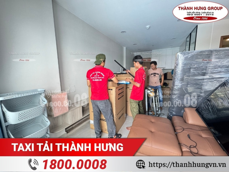 Nhân viên Thành Hưng được đào tạo bài bản, chuyên nghiệp.