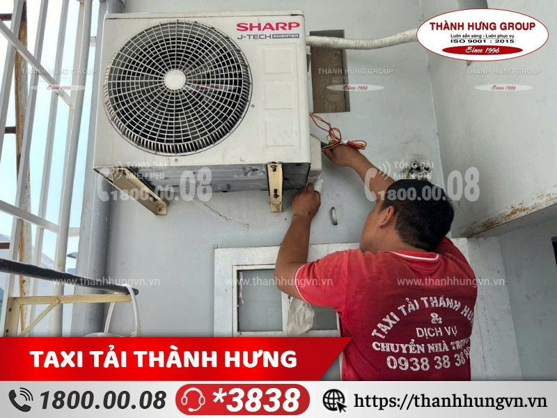 Nhân viên Thành Hưng giàu kỹ năng, kinh nghiệm trong vận chuyển đồ đạc.