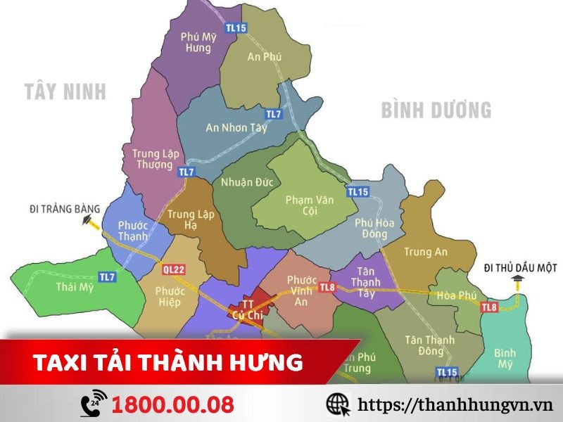 Nhu cầu chở hàng hóa tại huyện Củ Chi