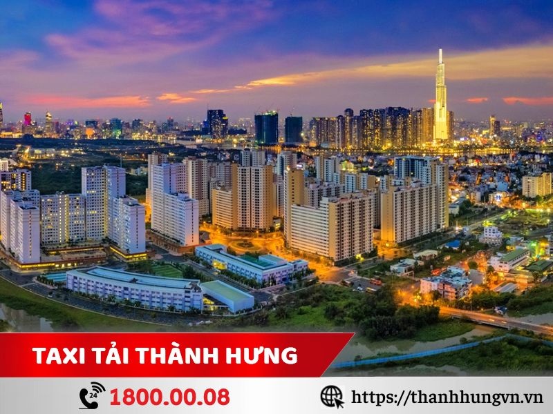 Khu đô thị mới với nhiều tòa nhà cho thuê văn phòng cao cấp