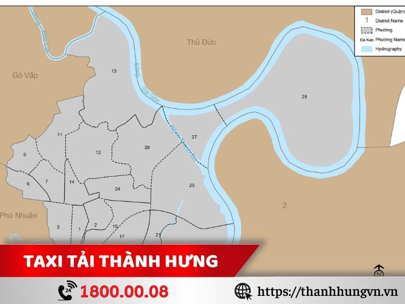 Bình Thạnh sở hữu vị trí đắc địa với nhu cầu vận chuyển hàng hóa cao