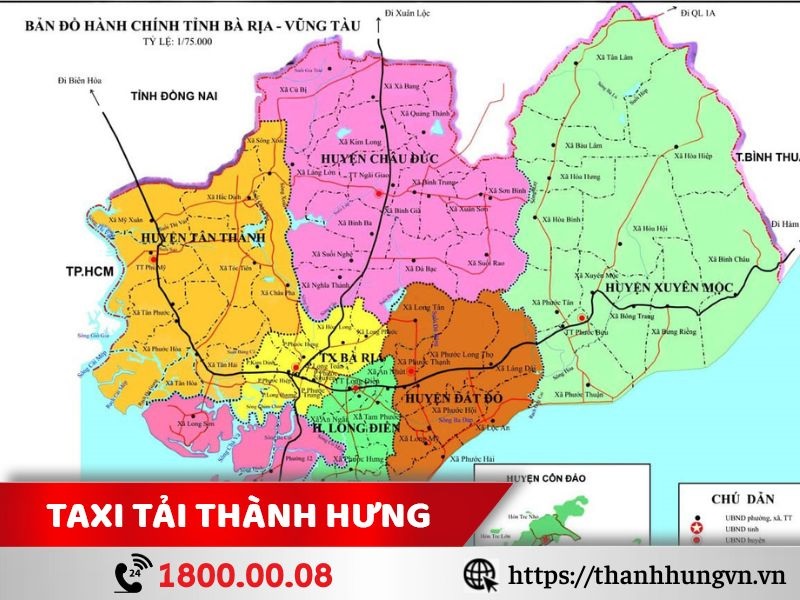 Đặc điểm khu vực Bà Rịa - Vũng Tàu  gắn liền với nhu cầu chở hàng cao