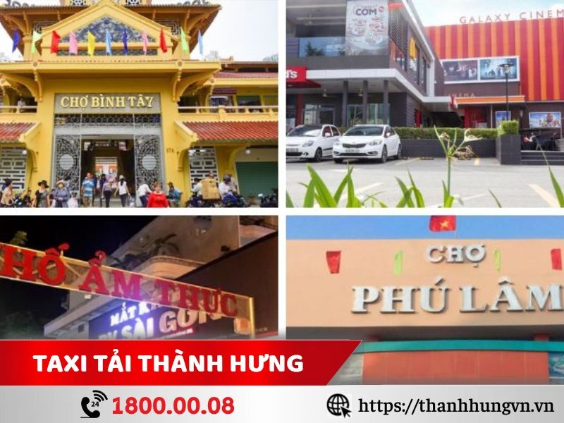 Quận 6 là nơi tập trung buôn bán cũng như tập hợp nhiều ngôi chợ