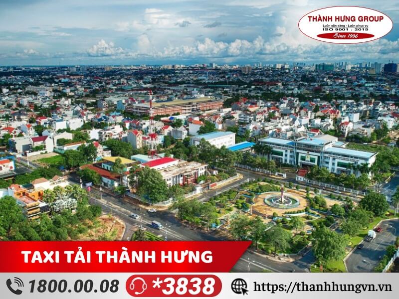 Dĩ An sở hữu vị trí địa lý thuận lợi cho việc chở hàng hóa