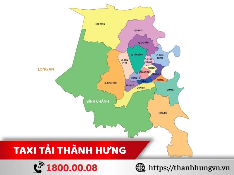 Vị trí địa lý quận Phú Nhuận