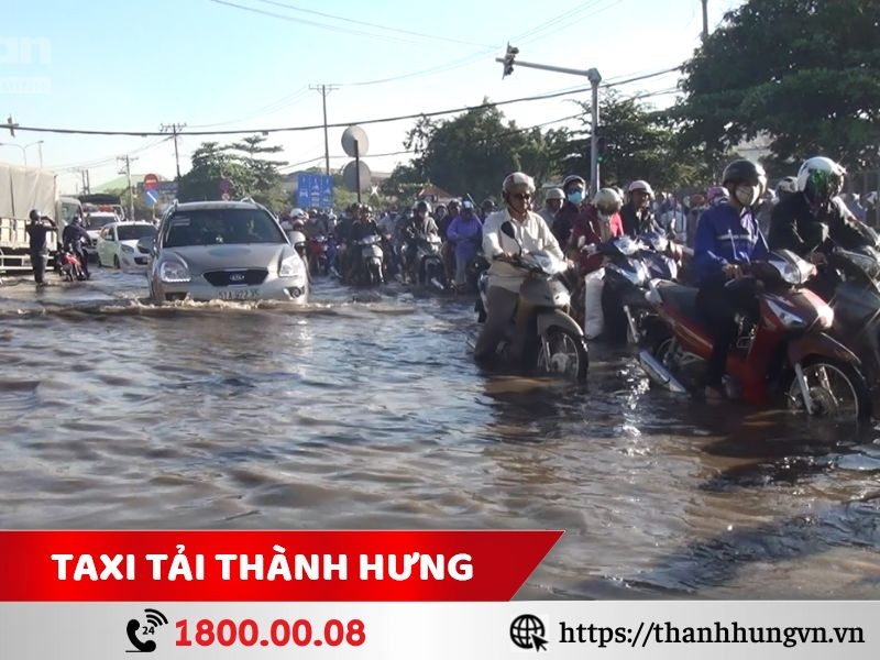 Những khó khăn khi chở hàng huyện Bình Chánh