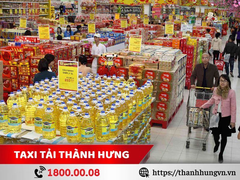 Những mặt hàng thường được vận chuyển tại Thuận An 