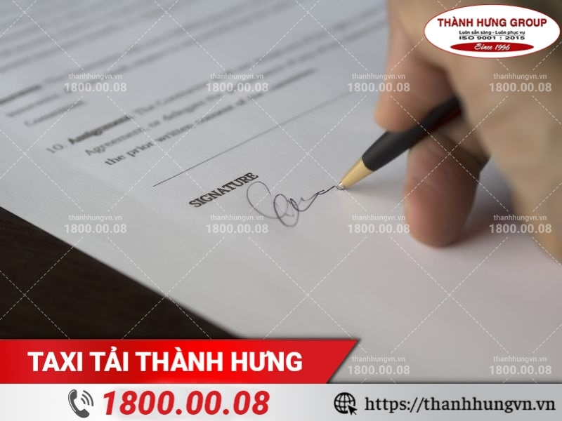 Cần cung cấp thông tin đầy đủ, rõ ràng khi soạn thảo hợp đồng thuê xe tải vận chuyển hàng hóa