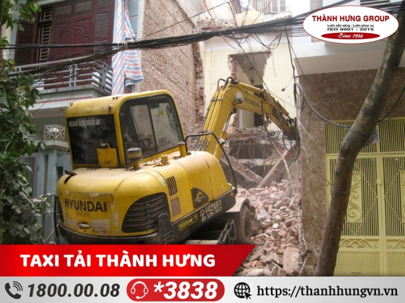 Tháo dỡ công trình là quá trình tháo dỡ một phần hoặc toàn bộ công trình xây dựng