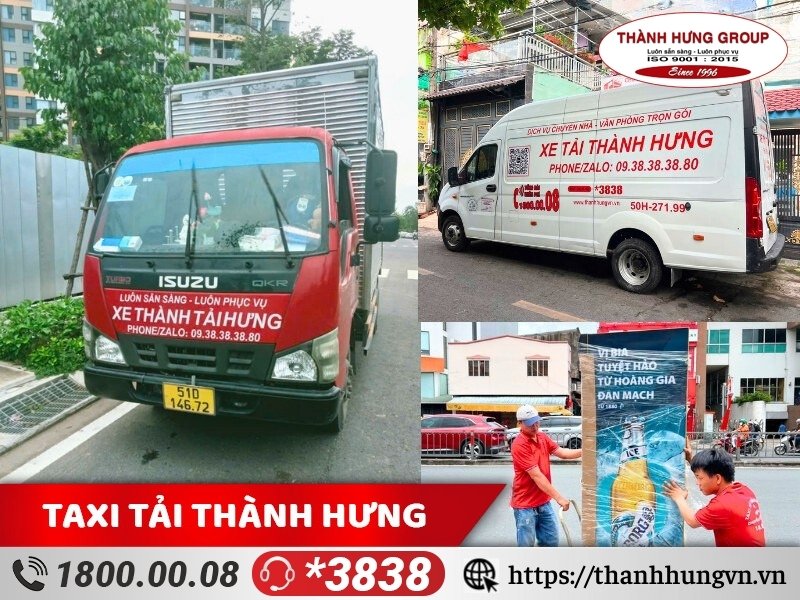 Phạm vi hoạt động của dịch vụ vận chuyển đồ nội thất TPHCM Thành Hưng