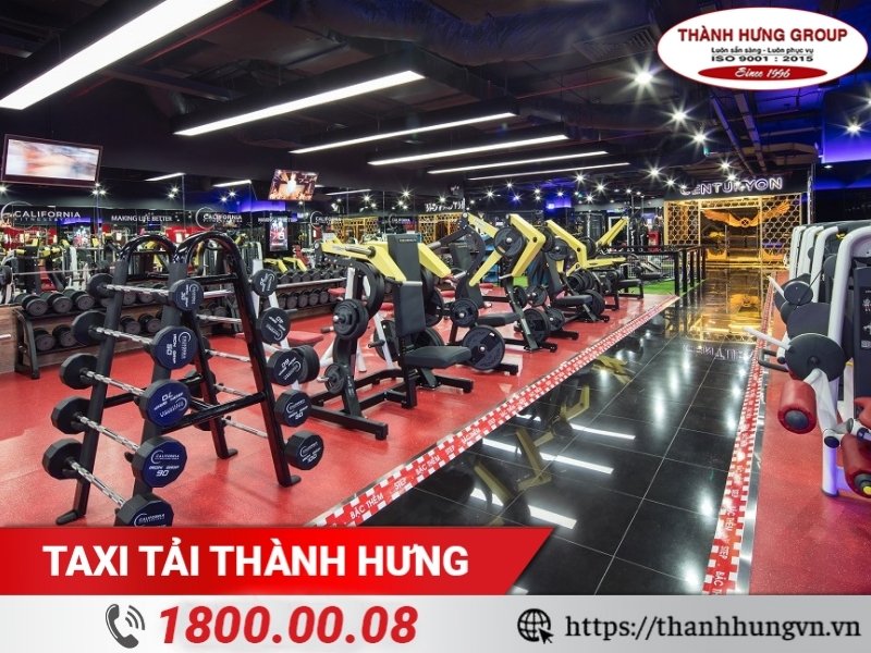 Phòng gym có nhiều thiết bị điện tử cồng kềnh, giá trị cao.