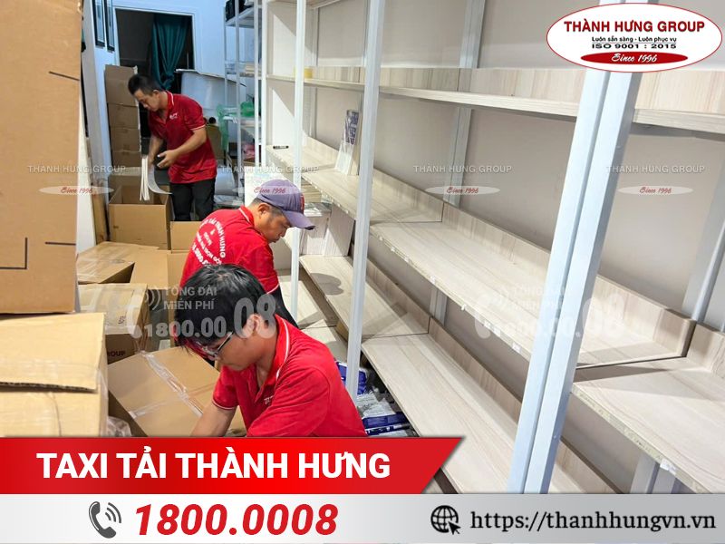 Quy trình dịch vụ bốc xếp chuyển kho xưởng