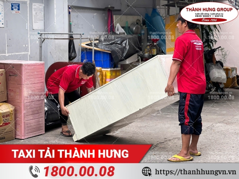 Quy trình chuyển nhà nhanh gọn, có giám sát từng khâu.