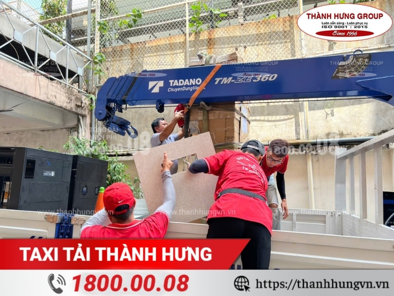 Quy trình di dời vật nặng chuyên nghiệp Thành Hưng