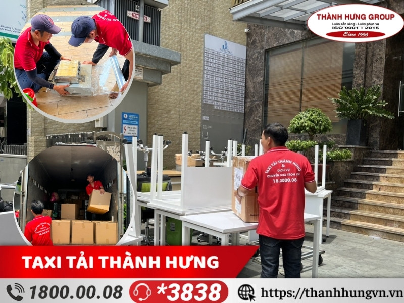 Quy trình của dịch vụ chuyển văn phòng Thuận An tại Thành Hưng