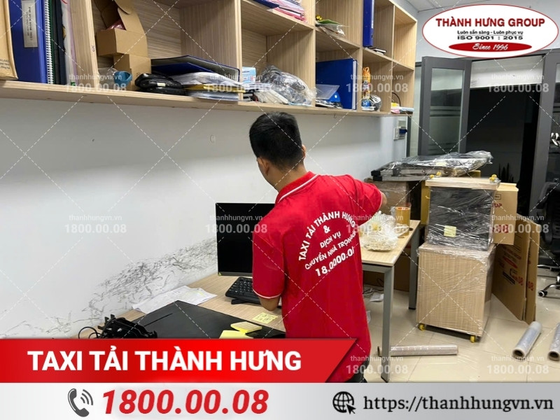 Quy trình vận chuyển máy tính chuyên nghiệp Thành Hưng