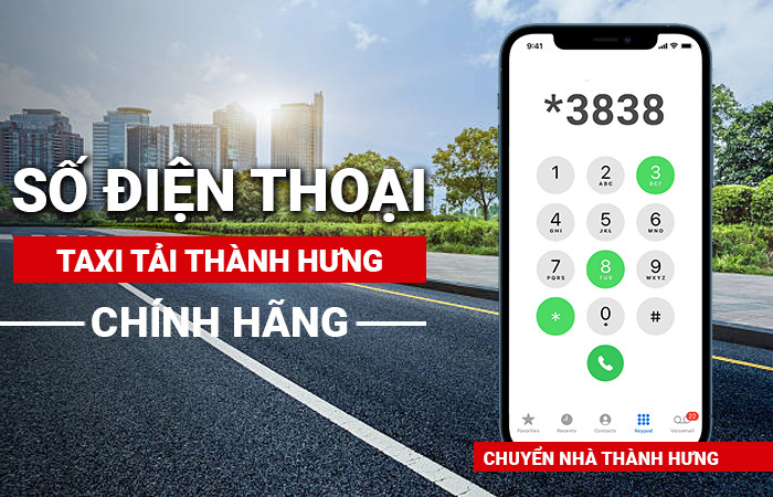 Tổng đài Taxi Tải Thành Hưng chính hãng *3838