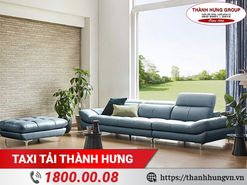 Sofa là nội thất có giá trị cao, cần chuẩn bị kỹ lưỡng khi vận chuyển.