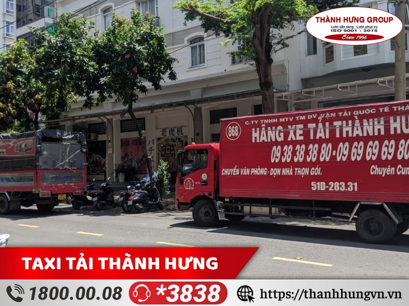 Taxi tải được nhiều người lựa chọn để chuyển hàng hóa và văn phòng