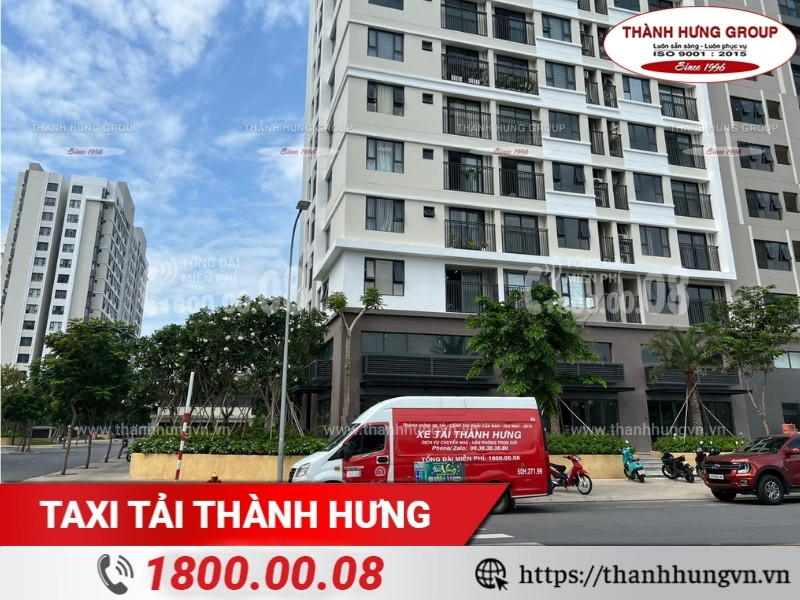 Taxi Tải Thành Hưng - cam kết chuyển nhà an toàn, thuận tiện cho khách hàng tại Vạn Phúc City Thủ Đức.