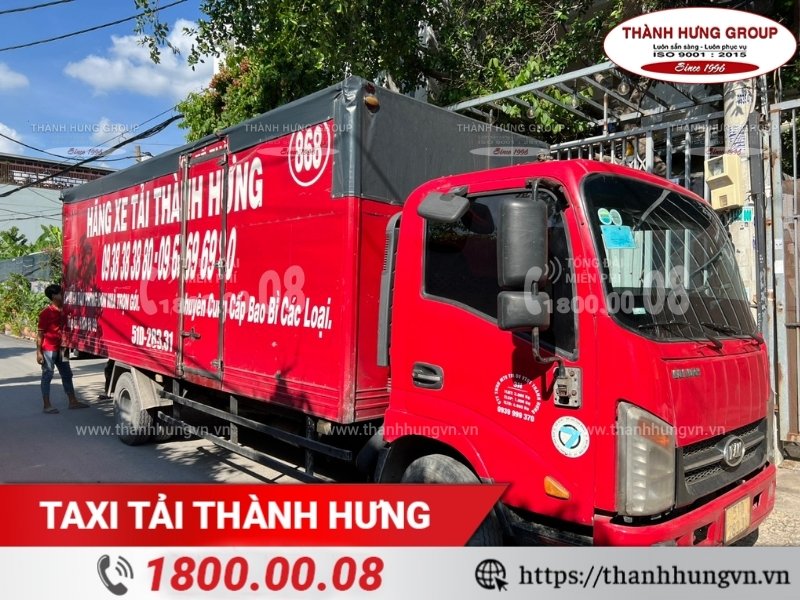 Taxi Tải Thành Hưng cho thuê xe tải đa trọng tải chuyển nhà.