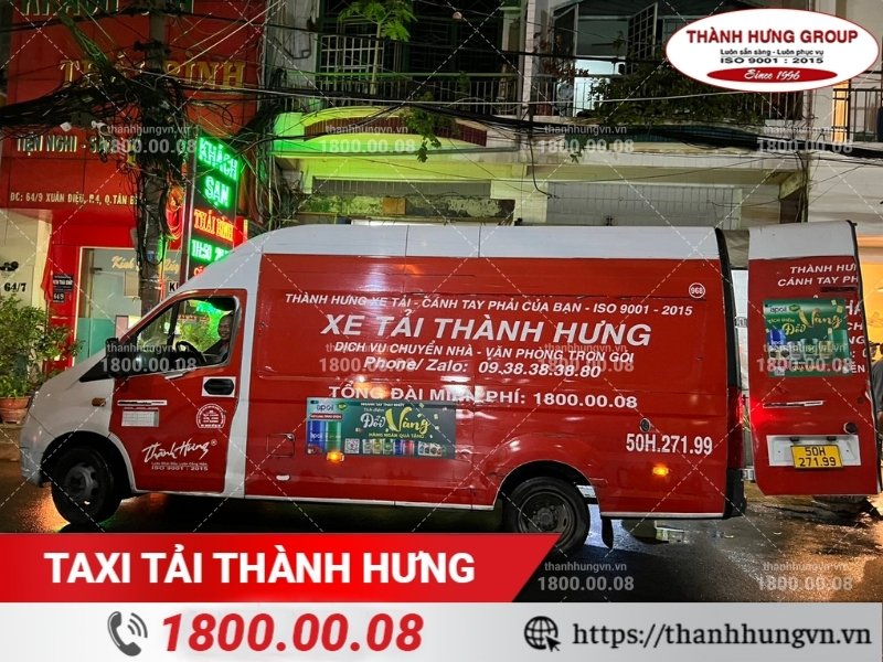 Taxi Tải Thành Hưng - hỗ trợ sinh viên chuyển trọ giá rẻ.