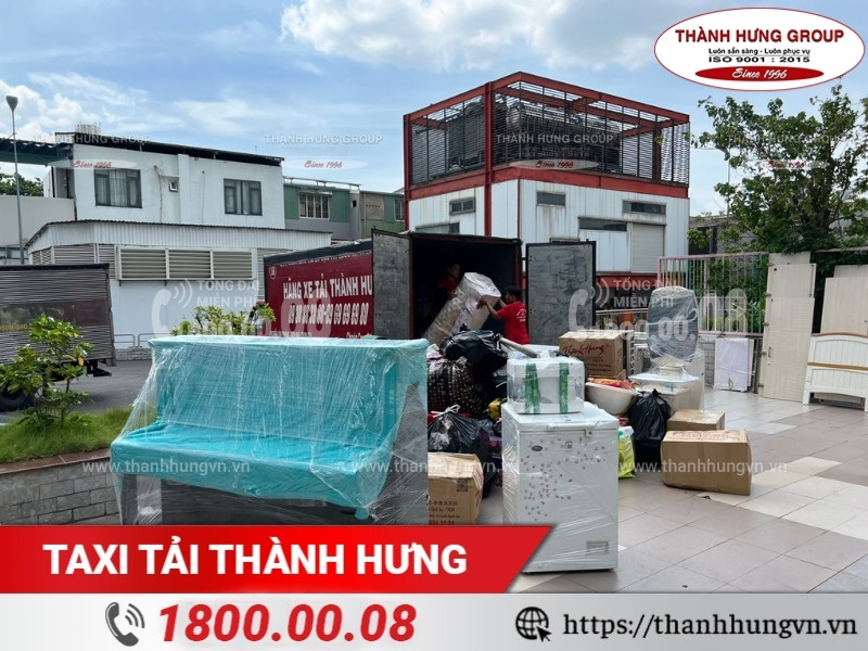 Taxi Tải Thành Hưng - đơn vị chuyển nhà chất lượng tại Cityland Gò Vấp.