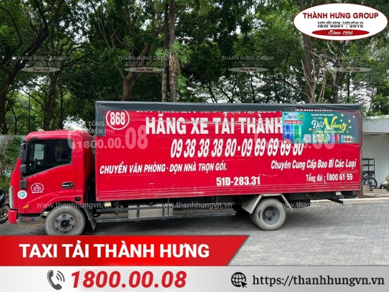 Taxi Tải Thành Hưng - đơn vị cung cấp dịch vụ bốc xếp hàng hóa chuyên nghiệp.