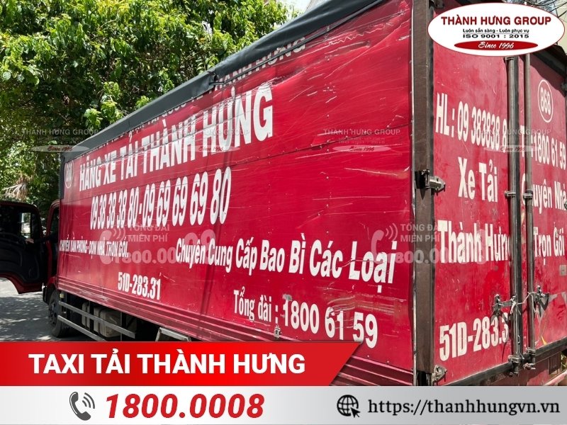 Taxi Tải Thành Hưng - đơn vị đóng gói, vận chuyển chuyên nghiệp, tận tình.