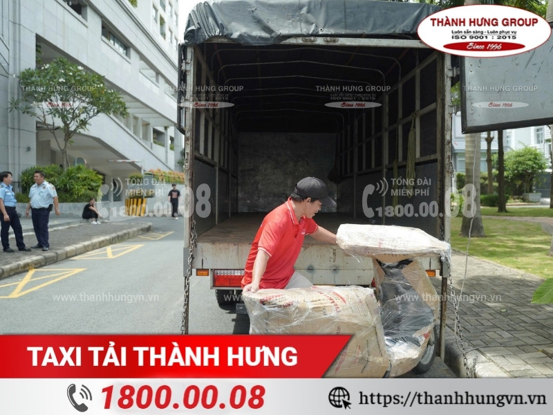 Taxi Tải Thành Hưng - đơn vị vận chuyển xe máy uy tín, chuyên nghiệp.
