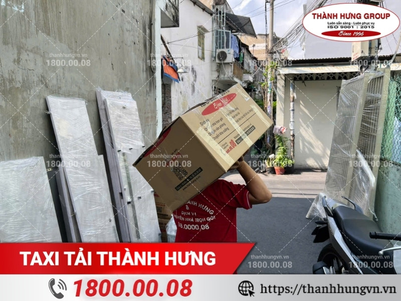 Taxi Tải Thành Hưng hỗ trợ khách hàng chuyển nhà An Giang nhanh gọn, thuận tiện.