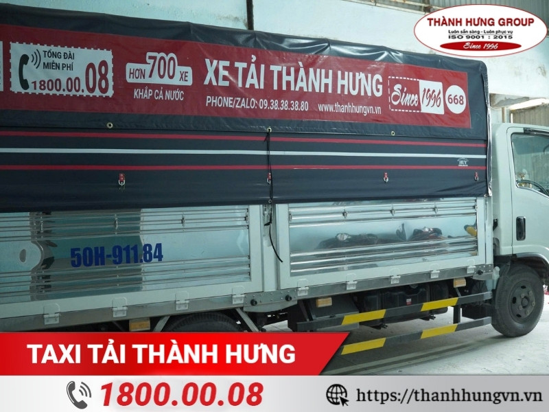 Taxi Tải Thành Hưng - hỗ trợ khách hàng vận chuyển hàng hóa tại chợ Bình Điền.