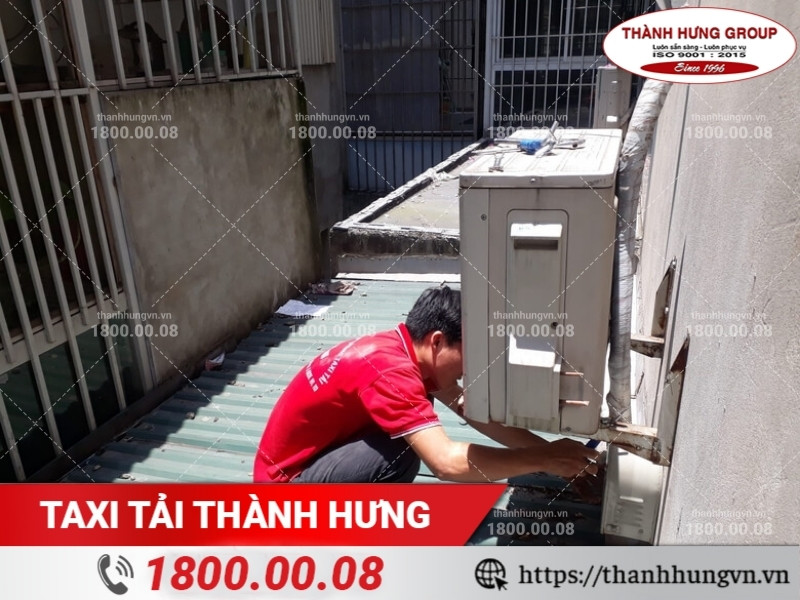 Tham khảo dịch vụ tháo lắp và vận chuyển máy lạnh Thành Hưng.
